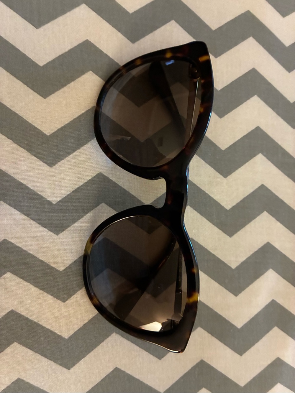 Tory Burch Tortoiseshell Cat-Eye Women's Sunglasses - Brown Lenses